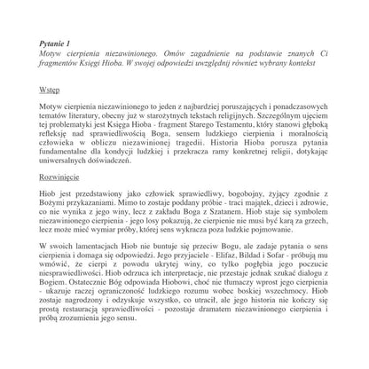 Opracowanie pytań jawnych